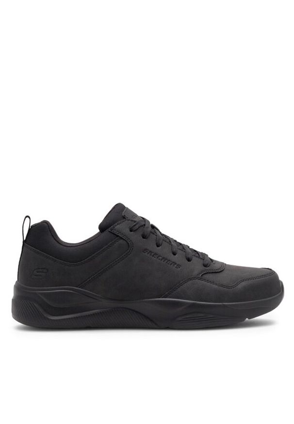 skechers - Skechers Sneakersy LIBRATION 8790157 BBK Czarny. Kolor: czarny. Materiał: materiał