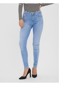 Vero Moda Jeansy Lux 10259092 Niebieski Slim Fit. Kolor: niebieski #1