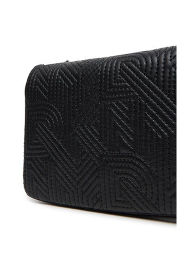 DKNY Torebka R44EZI06 Czarny. Kolor: czarny. Materiał: skórzane