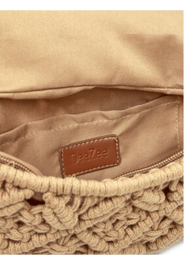 DeeZee Torebka BLB09 Brązowy. Kolor: brązowy