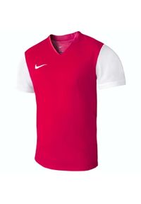 Koszulka piłkarska męska Nike Tiempo Premier II. Kolor: czerwony. Długość rękawa: krótki rękaw. Długość: krótkie. Sport: piłka nożna