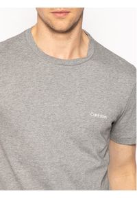 Calvin Klein T-Shirt Chest Logo K10K104062 Szary Regular Fit. Kolor: szary. Materiał: bawełna #3