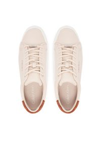Calvin Klein Sneakersy Vulc Lace Up Lth W/Sue Bt HW0HW02571 Beżowy. Kolor: beżowy. Materiał: skóra #3