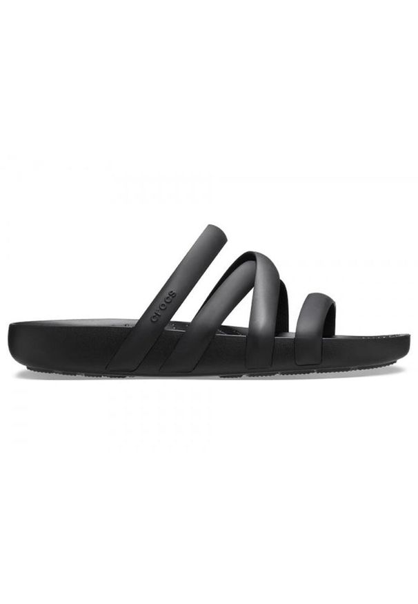 Sandały damskie do chodzenia Crocs SPLASH STRAPPY. Kolor: czarny. Styl: sportowy