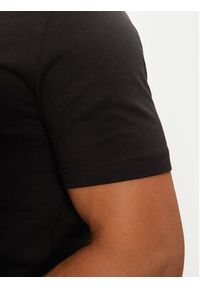 Calvin Klein T-Shirt Raised Line Logo K10K113587 Czarny Regular Fit. Kolor: czarny. Materiał: bawełna #4