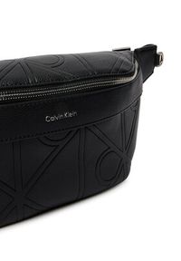 Calvin Klein Nerka Emblem Aop Emboss Waistbag LV04D3332G Czarny. Kolor: czarny. Materiał: skóra #6