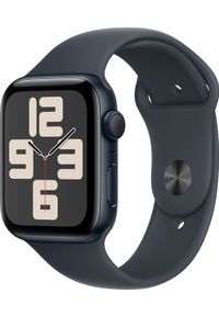 APPLE - Smartwatch Apple Watch SE GPS + Cellular 44mm Midnight Alu Sport M/L Czarny (MXGM3QF/A). Rodzaj zegarka: smartwatch. Kolor: czarny. Styl: sportowy