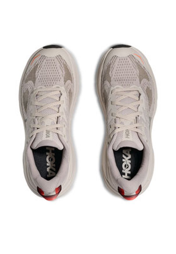 HOKA - Hoka Buty do biegania Challenger 8 1168717 Beżowy. Kolor: beżowy. Materiał: materiał