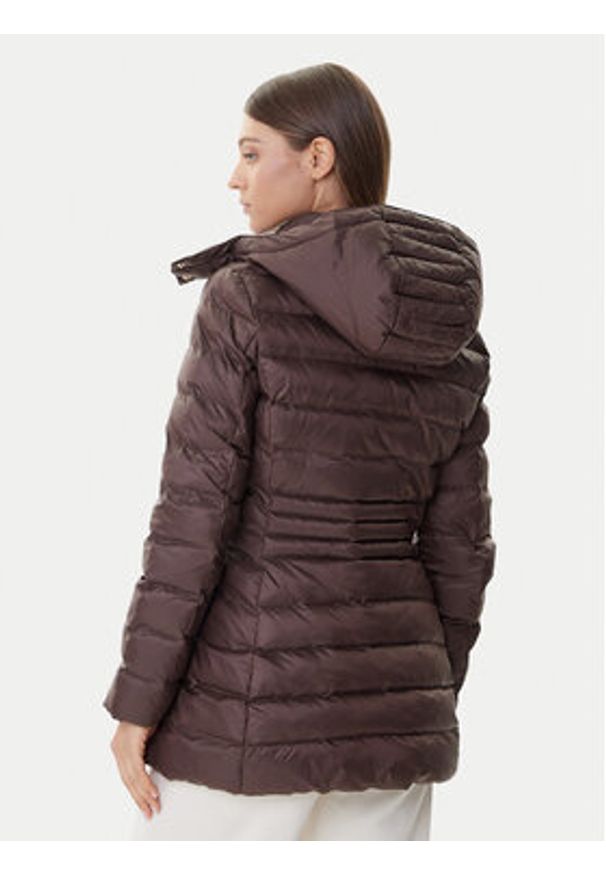 EA7 Emporio Armani Kurtka zimowa 7W000685 AF12475 U6063 Brązowy Slim Fit. Kolor: brązowy. Materiał: syntetyk. Sezon: zima