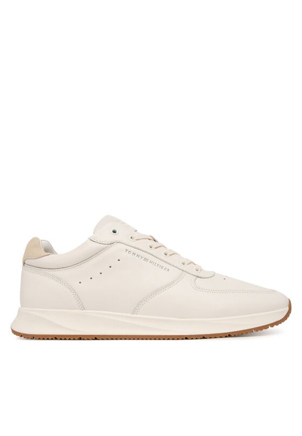 TOMMY HILFIGER - Tommy Hilfiger Sneakersy Newport Lth FM0FM05871 Biały. Kolor: biały. Materiał: skóra