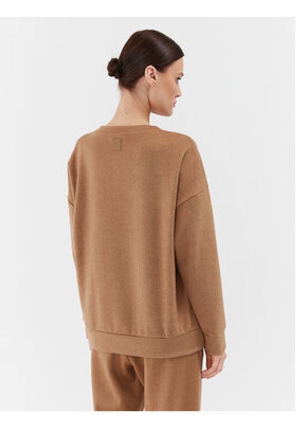 Weekend Max Mara Bluza Molveno 2359260233 Brązowy Loose Fit. Kolor: brązowy. Materiał: syntetyk