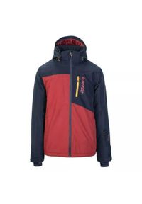Hi-tec - Kurtka narciarska męska Hi-Tec Alpir. Typ kołnierza: kaptur. Kolor: wielokolorowy, czerwony. Materiał: syntetyk. Sezon: zima. Sport: narciarstwo #2