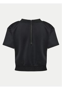 DKNY T-Shirt P4AHSWLV Czarny Regular Fit. Kolor: czarny. Materiał: syntetyk