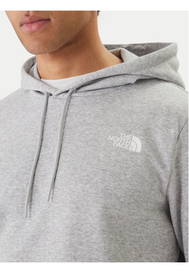 The North Face Bluza Simple Dome NF0A89FC Szary Regular Fit. Kolor: szary. Materiał: syntetyk