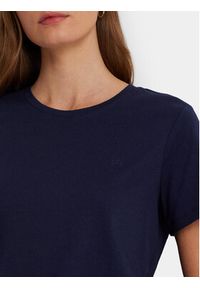 Lauren Ralph Lauren T-Shirt 200931911002 Granatowy Relaxed Fit. Kolor: niebieski. Materiał: bawełna #3