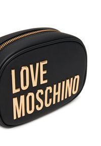 Love Moschino - LOVE MOSCHINO Torebka JC4026PP1NKD0000 Czarny. Kolor: czarny. Materiał: skórzane #4
