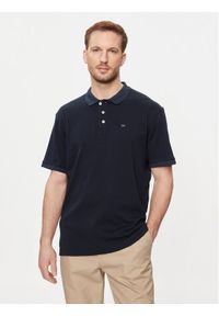 Wrangler Polo 112350415 Granatowy Regular Fit. Typ kołnierza: polo. Kolor: niebieski. Materiał: bawełna #1