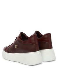 Aigner Sneakersy 1252570 Bordowy. Kolor: czerwony. Materiał: skóra #6