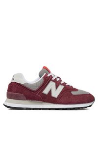 New Balance Sneakersy U574BGH Bordowy. Kolor: czerwony. Materiał: materiał. Model: New Balance 574