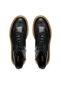 Geox Trzewiki D Elidea D36VEB 00043 C9997 Czarny. Kolor: czarny. Materiał: skóra #4