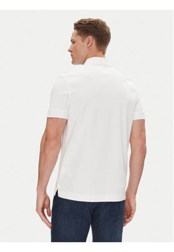 JOOP! Polo 17 JJ-08Brizio 30044699 Biały Modern Fit. Typ kołnierza: polo. Kolor: biały. Materiał: bawełna