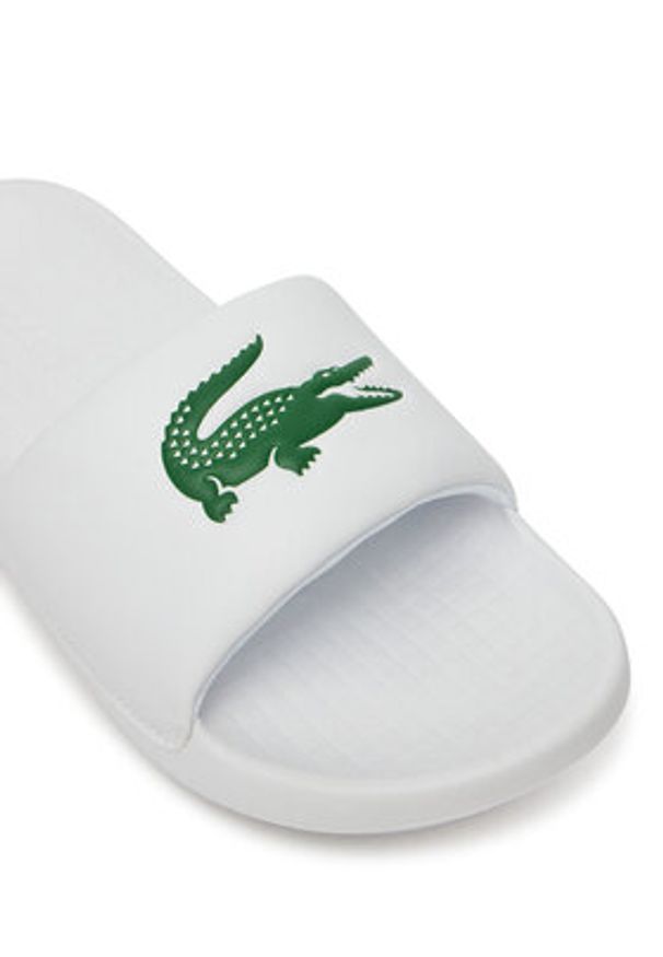 Lacoste Klapki 7-49CFA0022 Biały. Kolor: biały. Materiał: syntetyk