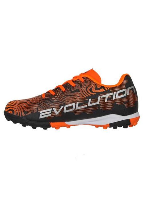 Buty piłkarskie dla dzieci Joma Evolution 2501 Jr Tf. Zapięcie: sznurówki. Kolor: wielokolorowy. Materiał: syntetyk, tkanina, materiał. Szerokość cholewki: normalna. Sport: piłka nożna