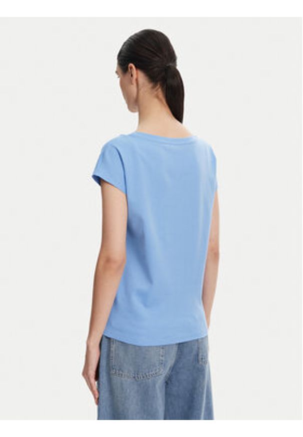 MAX&Co. T-Shirt Maldive2 2516941054270 Niebieski Regular Fit. Kolor: niebieski. Materiał: bawełna
