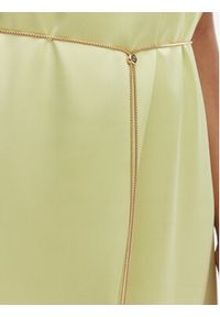 Hugo - HUGO Sukienka koktajlowa Kewina-1 50566973 Beżowy Slim Fit. Kolor: beżowy. Materiał: syntetyk. Styl: wizytowy #2