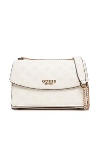 Guess Torebka Phoebe HWPD96 65210 Biały. Kolor: biały. Materiał: skórzane