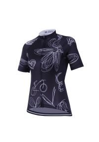 MADANI - Koszulka rowerowa damska madani. Kolor: czarny, wielokolorowy, biały