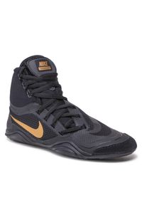 Nike Buty bokserskie Hypersweep 717175 001 Czarny. Kolor: czarny. Materiał: materiał