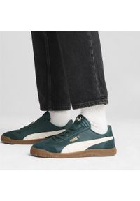 Puma - Sneakersy PUMA Club 5v5 PUMA Dark Myrtle Frosted Ivory Gold Green White. Okazja: na co dzień. Kolor: wielokolorowy, żółty, biały, zielony