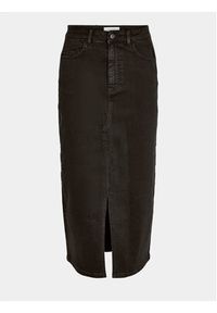 Noisy may - Noisy May Spódnica jeansowa Kath 27030287 Czarny Regular Fit. Kolor: czarny. Materiał: bawełna #5