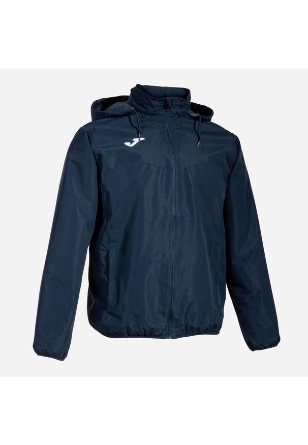Kurtka do piłki nożnej męska Joma Bremen przeciwdeszczowa. Kolor: niebieski. Sport: bieganie