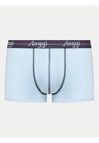 Sloggi Komplet 2 par bokserek 10206968 Niebieski. Kolor: niebieski. Materiał: bawełna #5