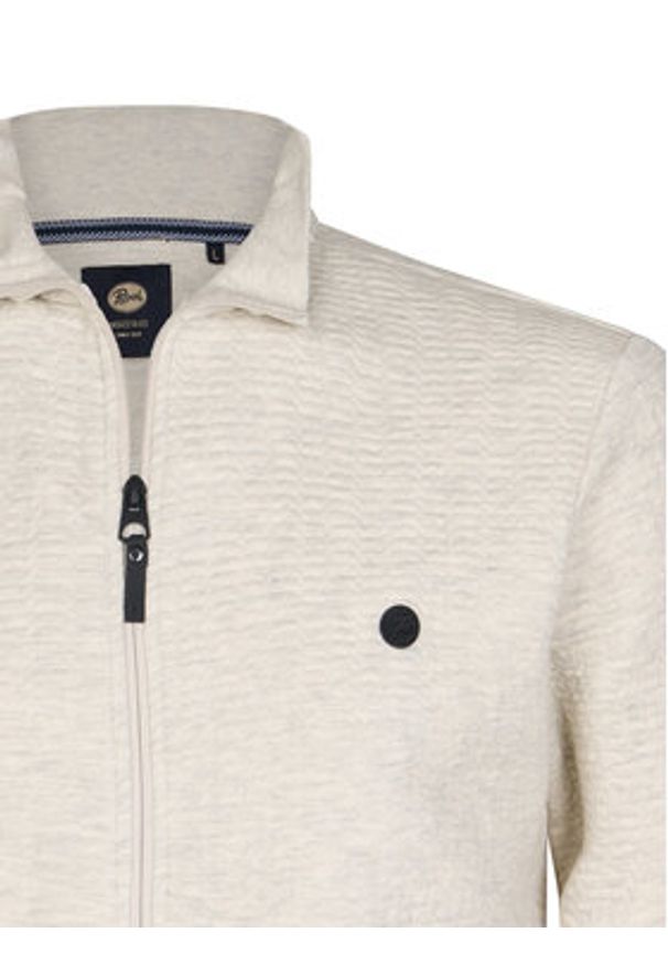 Petrol Industries Bluza M-1050-SWC333 Écru Regular Fit. Materiał: syntetyk