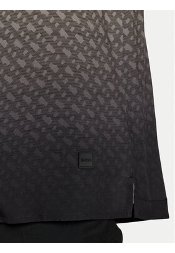 BOSS - Boss Koszula Vale 50534342 Czarny Regular Fit. Kolor: czarny. Materiał: wiskoza