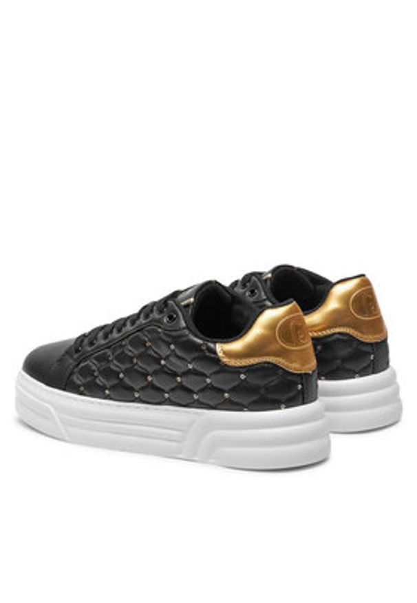 Liu Jo Sneakersy Cleo 12 BF4035 EX262 Czarny. Kolor: czarny. Materiał: skóra