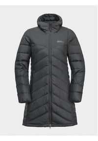 Jack Wolfskin Kurtka puchowa Tundra Down Coat 1207751 Czarny Regular Fit. Kolor: czarny. Materiał: syntetyk #3