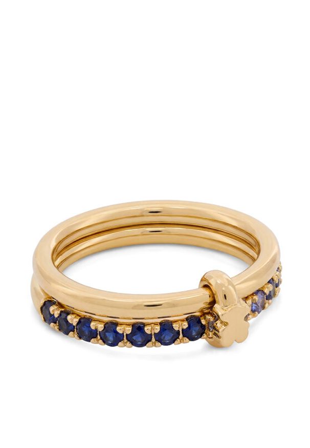 Tous - TOUS Pierścionek 1004565214 Złoty. Materiał: metalowe. Kolor: złoty