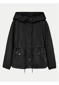 Vero Moda Parka Paisley 10301577 Czarny Regular Fit. Kolor: czarny. Materiał: syntetyk. Wzór: paisley