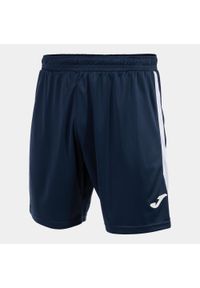 Szorty Joma Glasgow. Kolor: niebieski, biały, wielokolorowy. Materiał: materiał. Sport: piłka nożna
