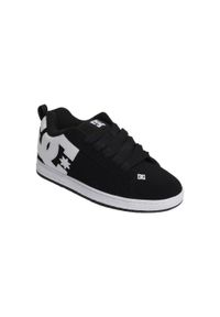DC Shoes - Buty do chodzenia męskie DC Court Graffik Skate. Kolor: czarny. Materiał: skóra. Sport: turystyka piesza, skateboard #1