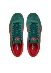 Adidas - adidas Sneakersy Gazelle IG6200 Zielony. Kolor: zielony. Materiał: zamsz, skóra. Model: Adidas Gazelle #5