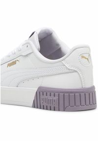 Puma - Damskie sneakersy Carina 2.0 PUMA White Pale Plum Gold Purple. Okazja: na plażę. Kolor: biały, żółty, fioletowy, wielokolorowy. Sezon: lato. Sport: tenis