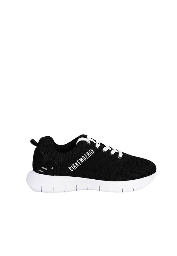 Bikkembergs Sneakersy "Florentine" | B4BKW0048 | Florentine | Kobieta | Czarny. Kolor: czarny. Materiał: materiał. Wzór: nadruk