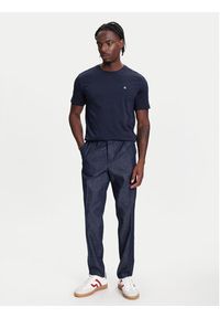 United Colors of Benetton - United Colors Of Benetton T-Shirt 3M4WU1088 Granatowy Relaxed Fit. Kolor: niebieski. Materiał: bawełna #5