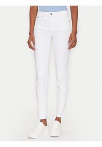 Calvin Klein Jeans Jeansy J20J225120 Biały Skinny Fit. Kolor: biały