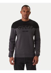 Guess Sweter M6RR20 Z4492 Szary Regular Fit. Kolor: szary. Materiał: syntetyk #1
